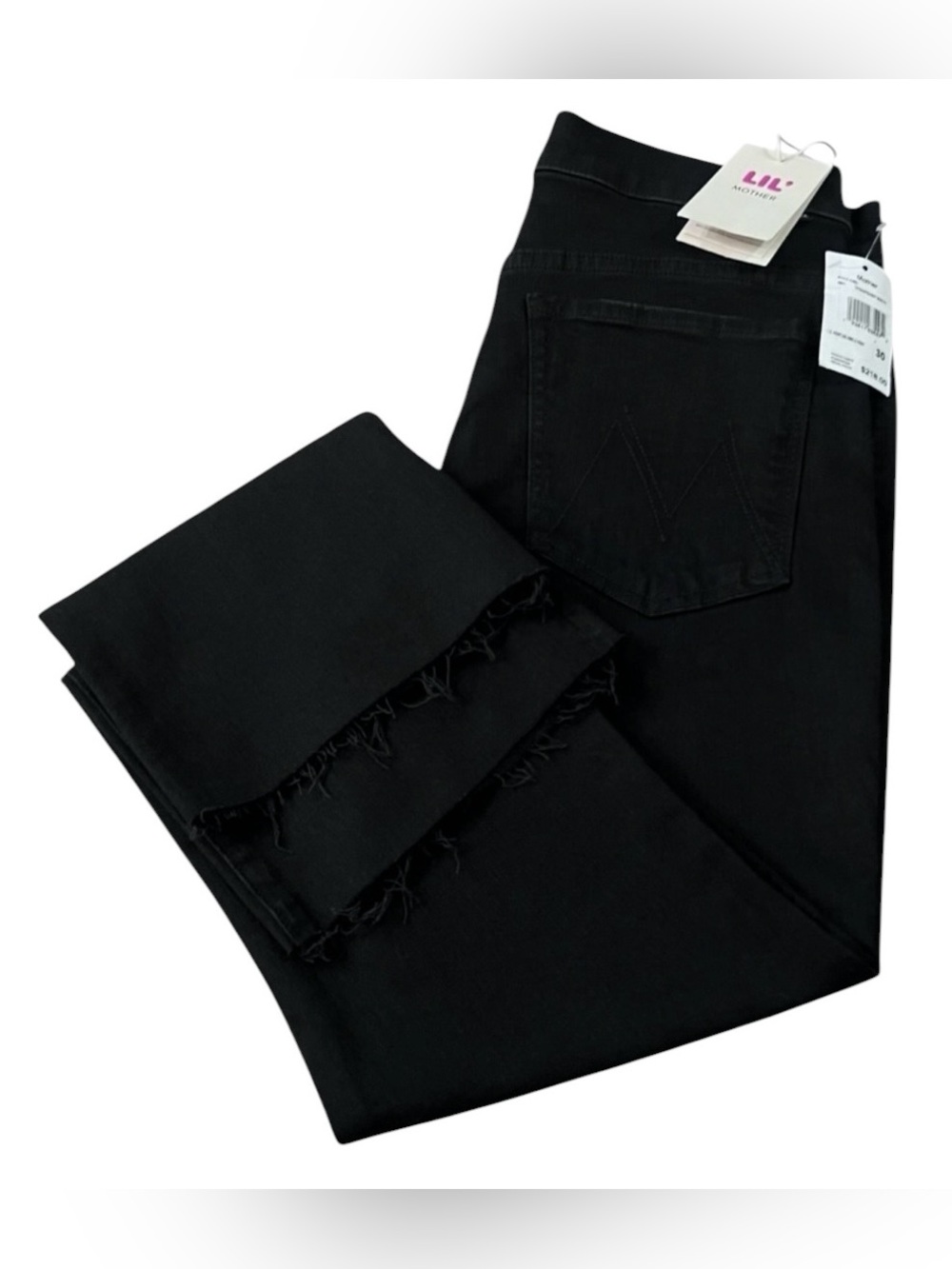 MOTHER Lil’ Hustler Ankle Fray, Size 30, NWT